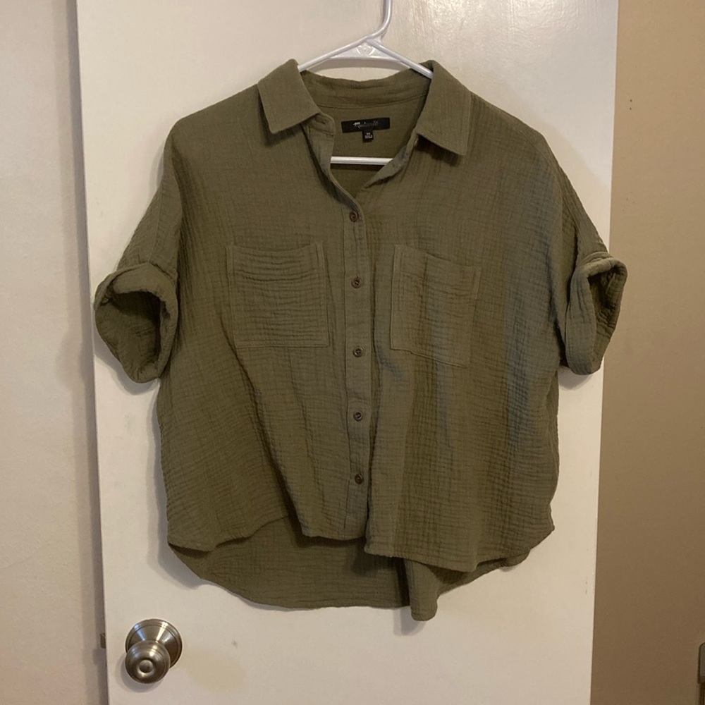 Madewell button up